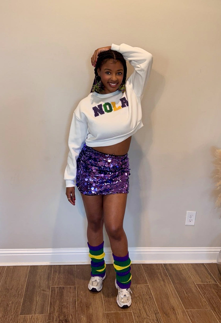 NOLA Cropped Sweatshirt