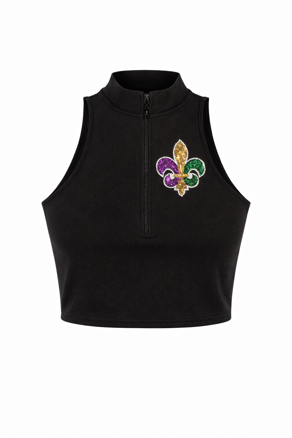 Fleur De Lis Crop Top