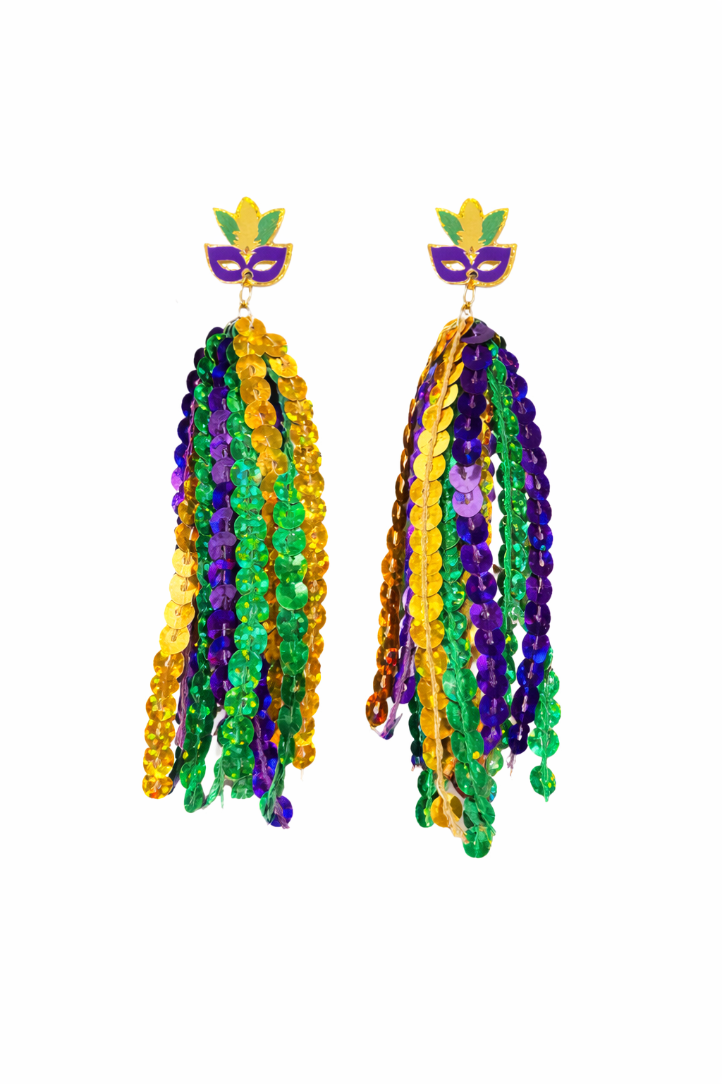 Sequin Dangle Earrings