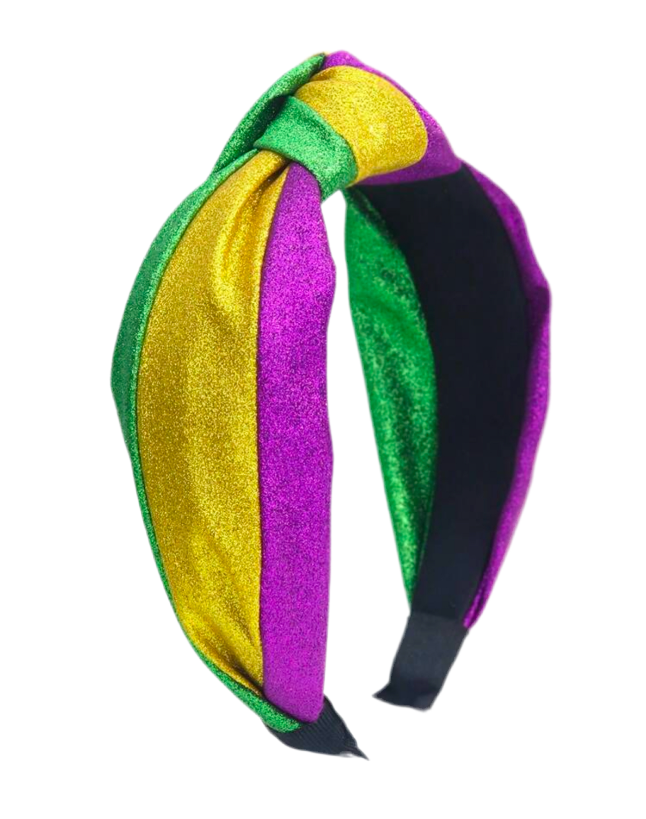 Mardi Gras Knotted Headband