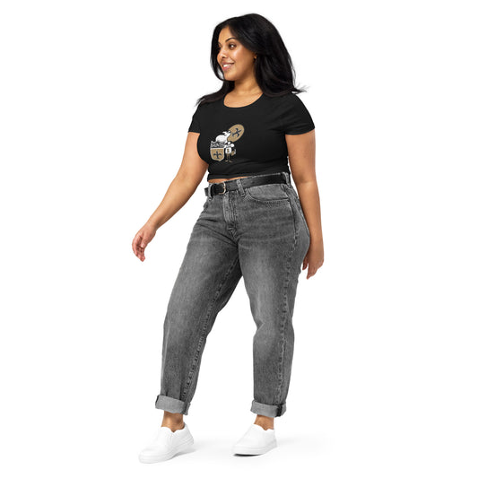 Vintage Saints Women’s Crop Tee